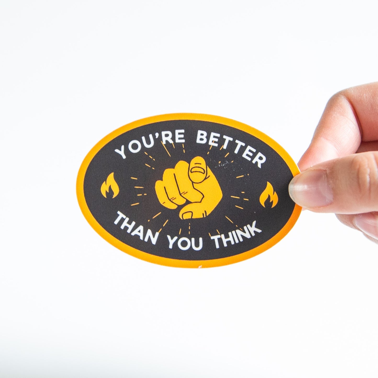Oval Stickers
