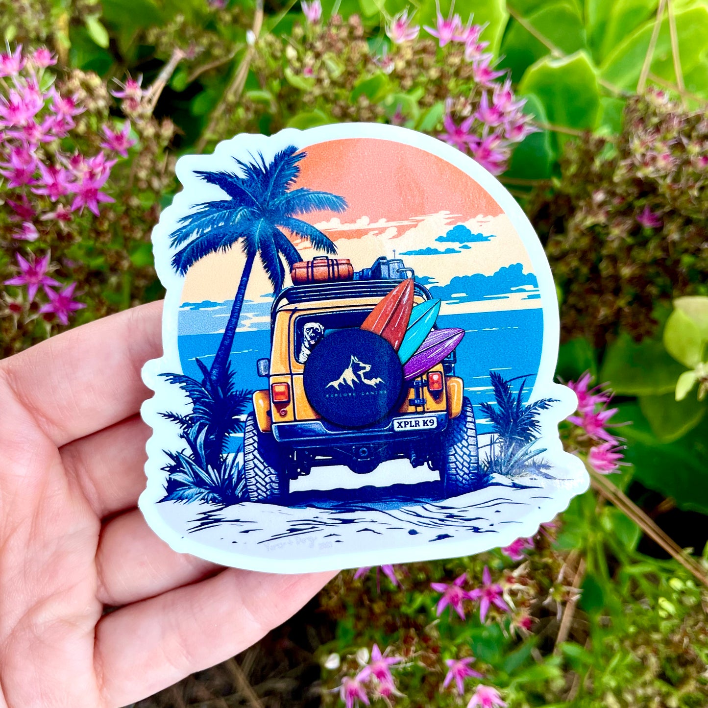 (300) 2.5" Custom Vinyl Stickers (Split Up To 6 Images)